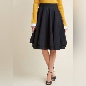 Two Layered Black ModCloth Skirt